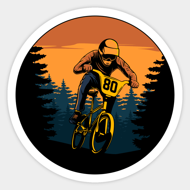 Bike Ride Sticker by D3monic